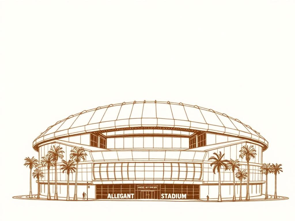 Allegiant Stadium Clubs illustration