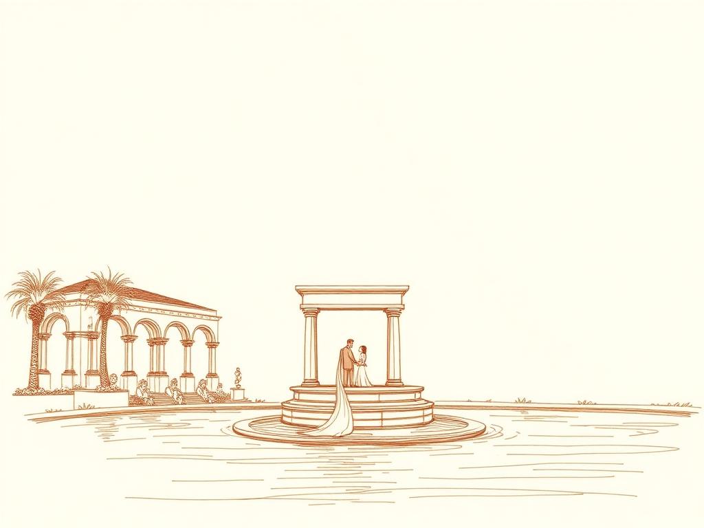Bellagio Weddings illustration