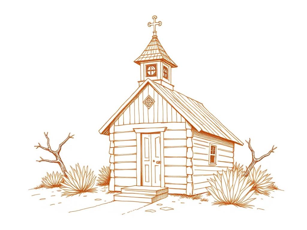 Little Church of the West illustration