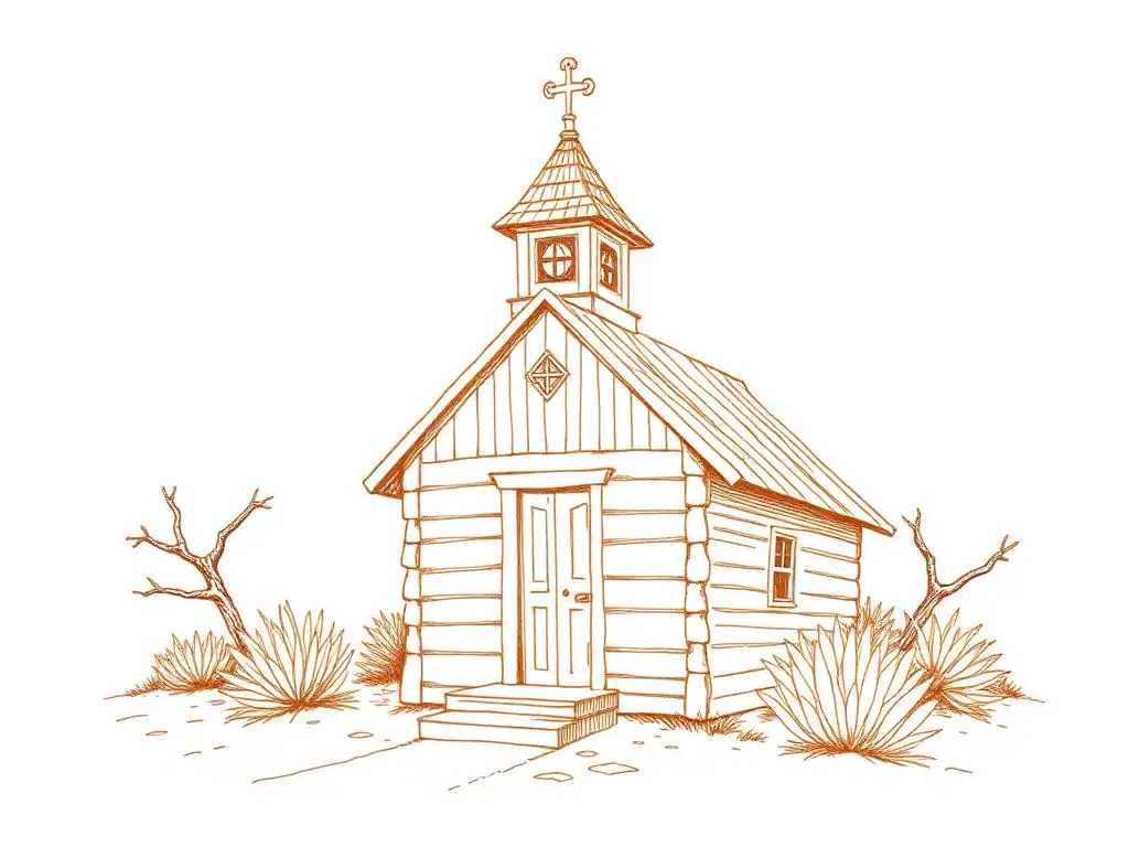 Little Church of the West illustration