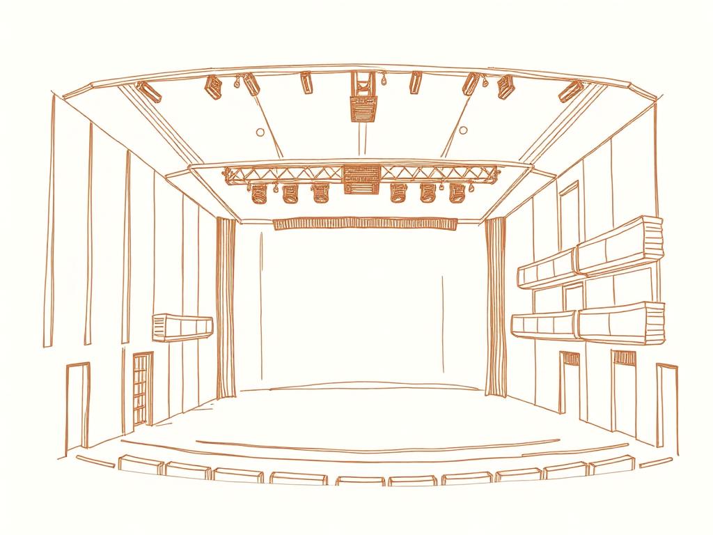 Resorts World Theatre illustration