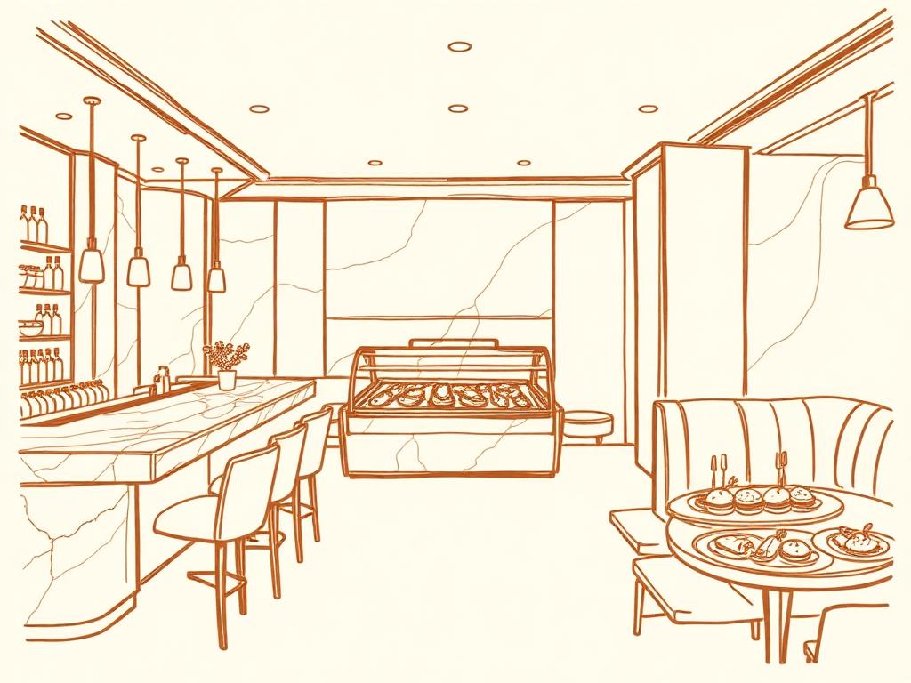 STK Steakhouse illustration