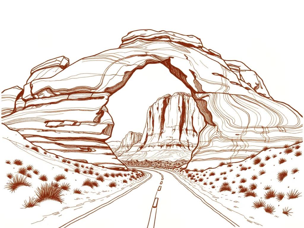 Valley of Fire illustration