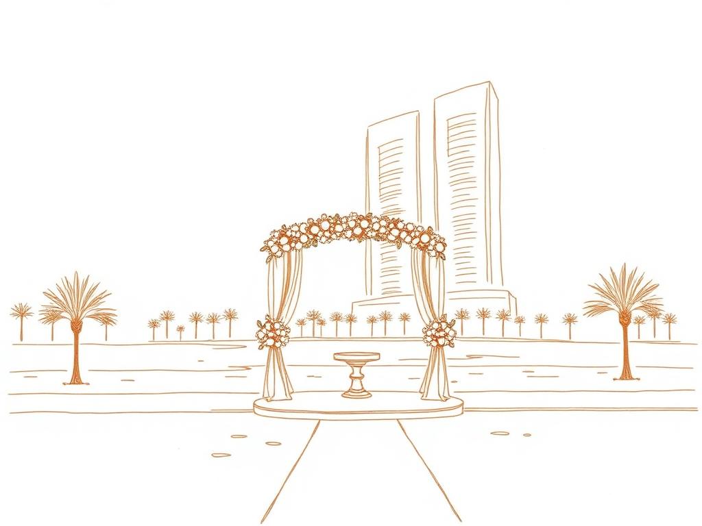 Wynn Las Vegas Weddings illustration