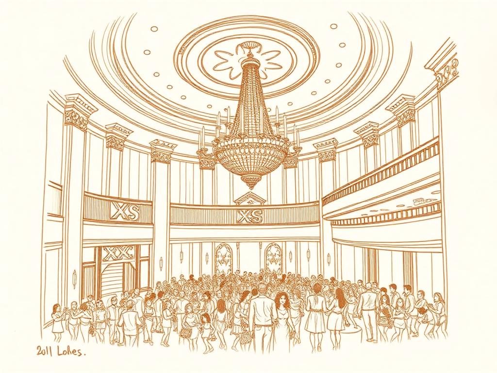 XS Nightclub illustration