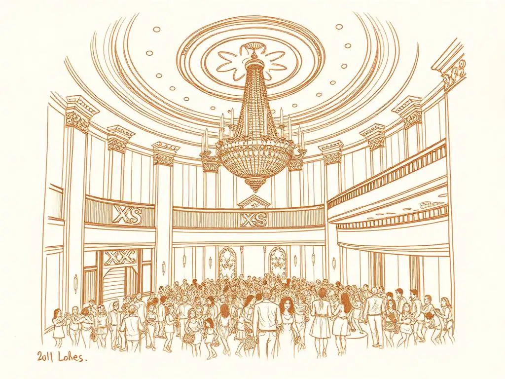 XS Nightclub illustration