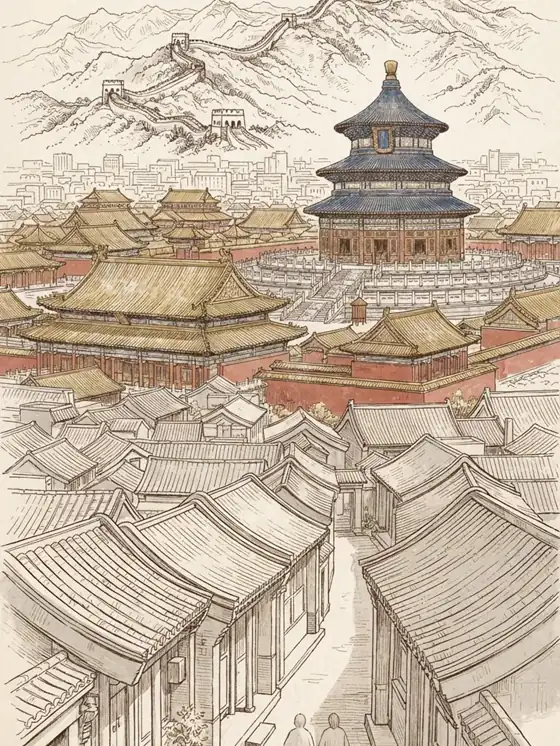 Beijing cityscape