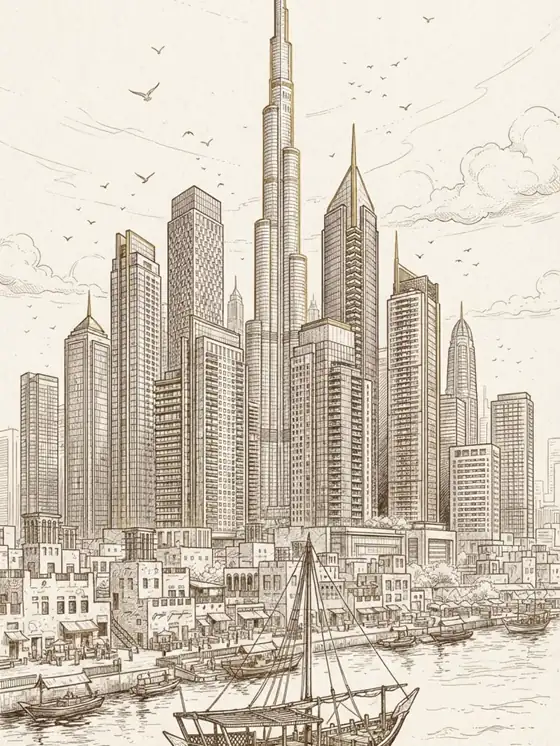 Dubai cityscape