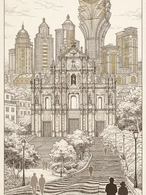 Macau cityscape