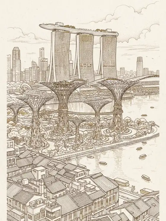 Singapore cityscape