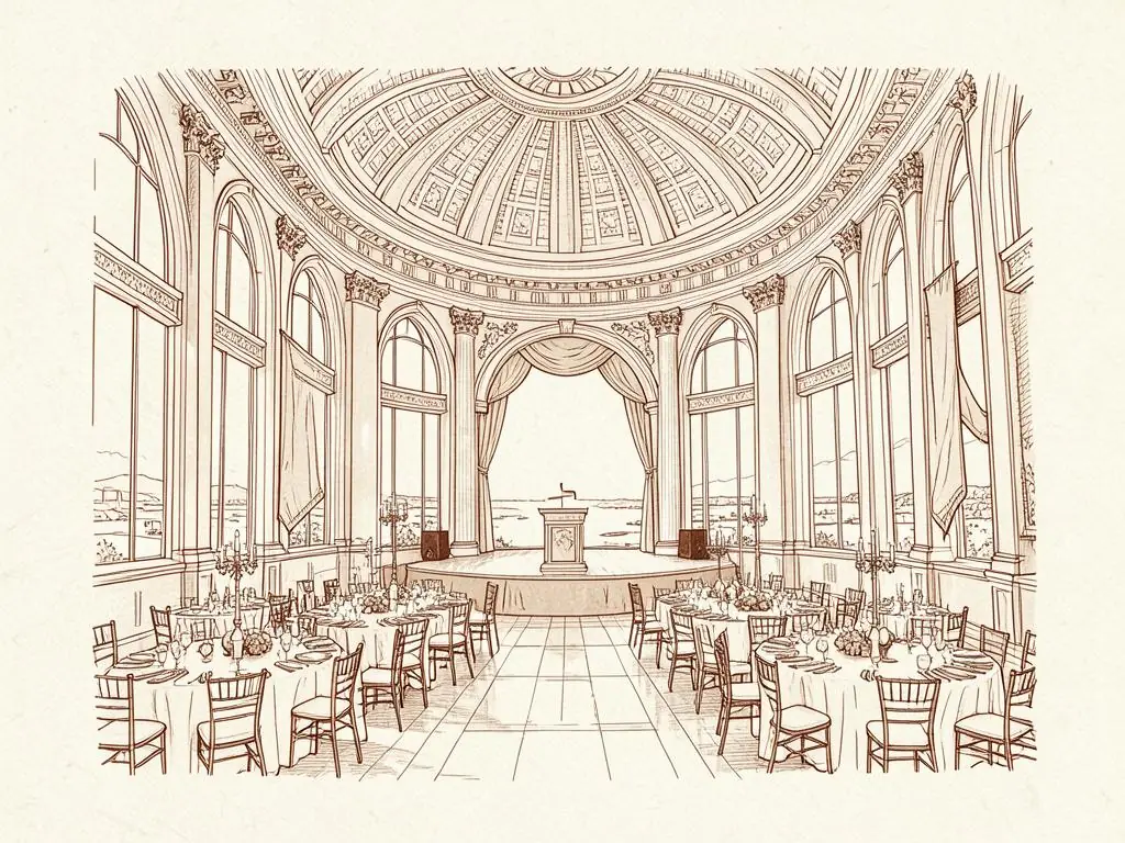 San Francisco event spaces illustration