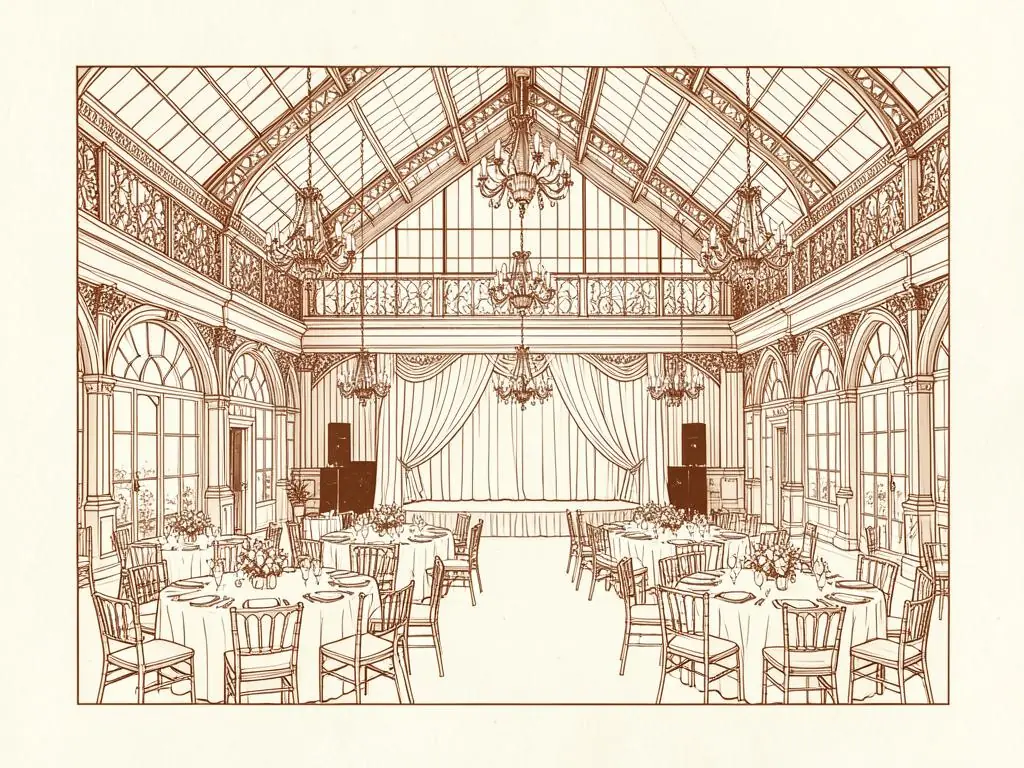 Paris event spaces illustration