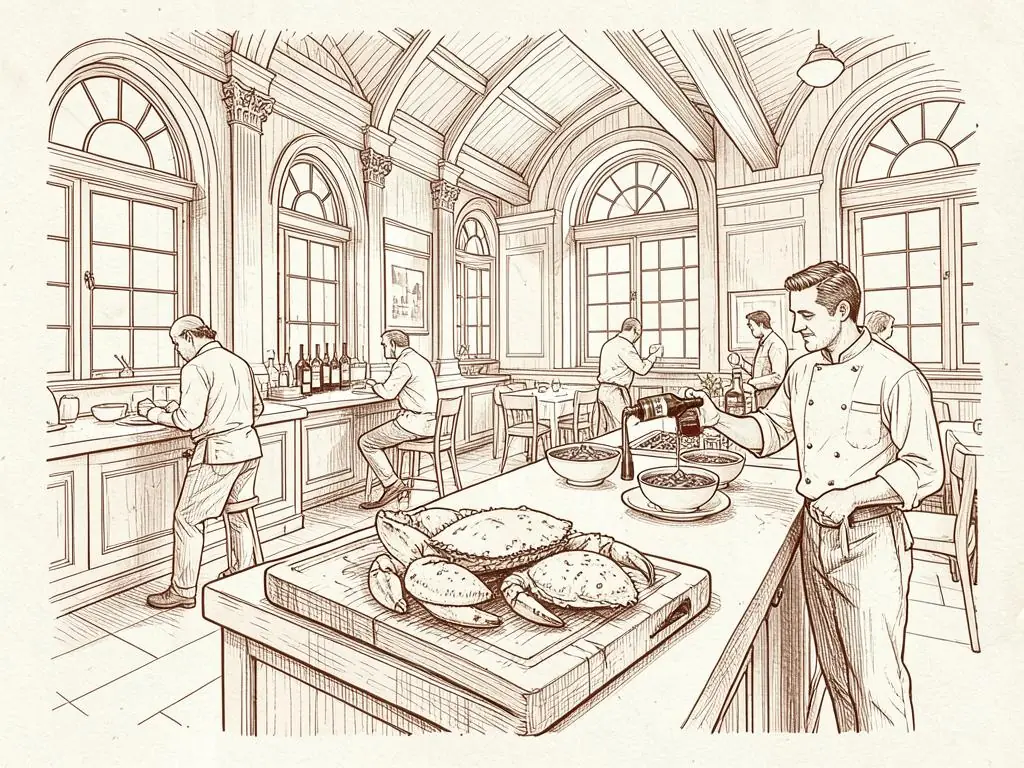San Francisco best food illustration
