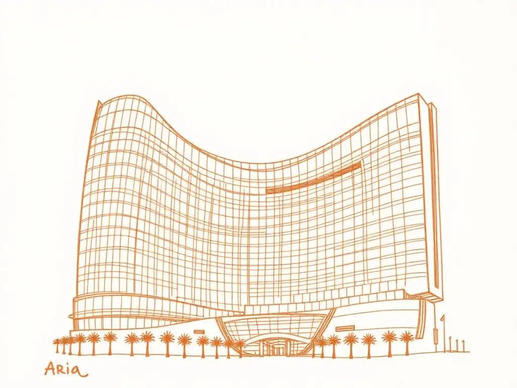 ARIA Resort & Casino illustration