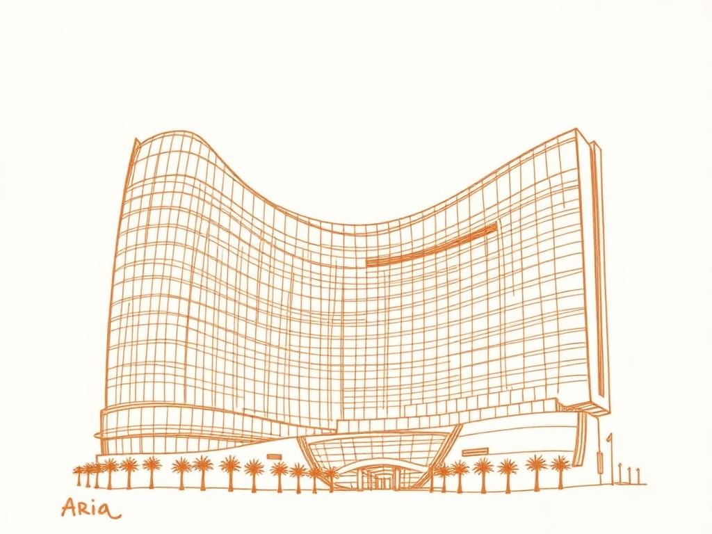 ARIA Resort & Casino illustration