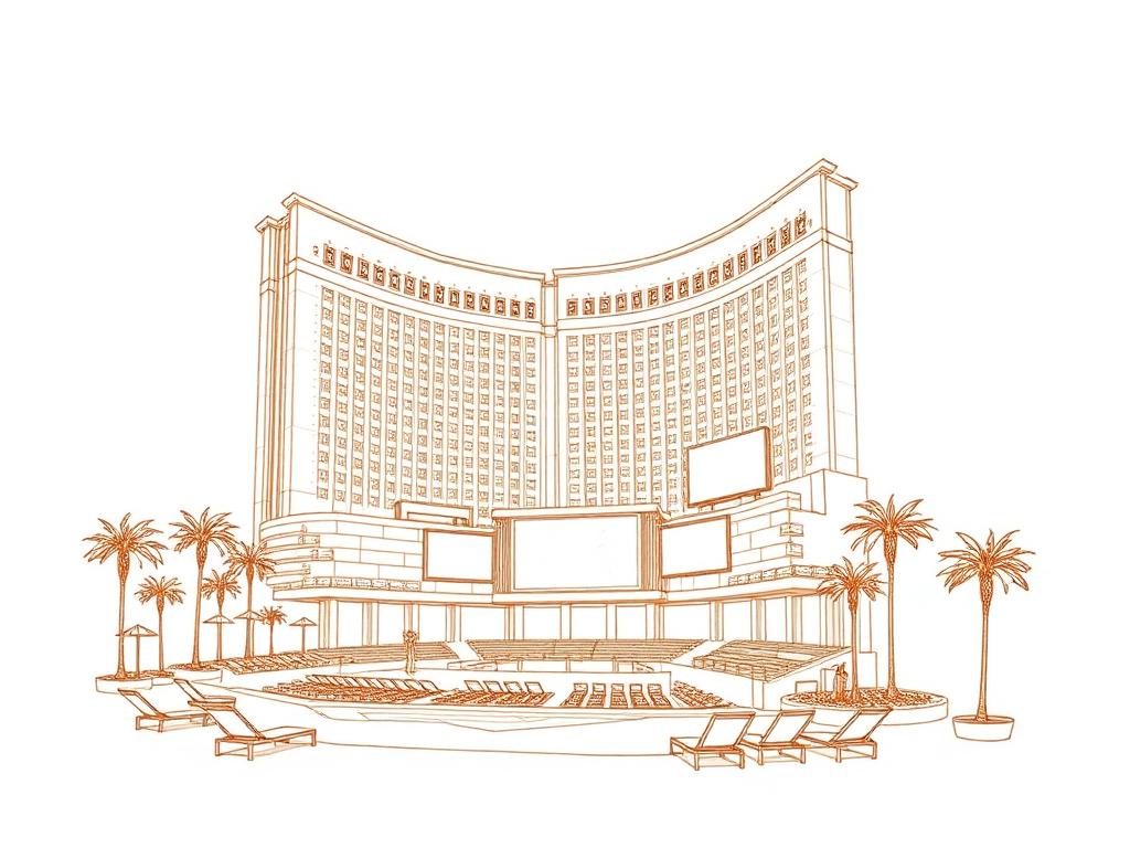 Circa Resort & Casino illustration