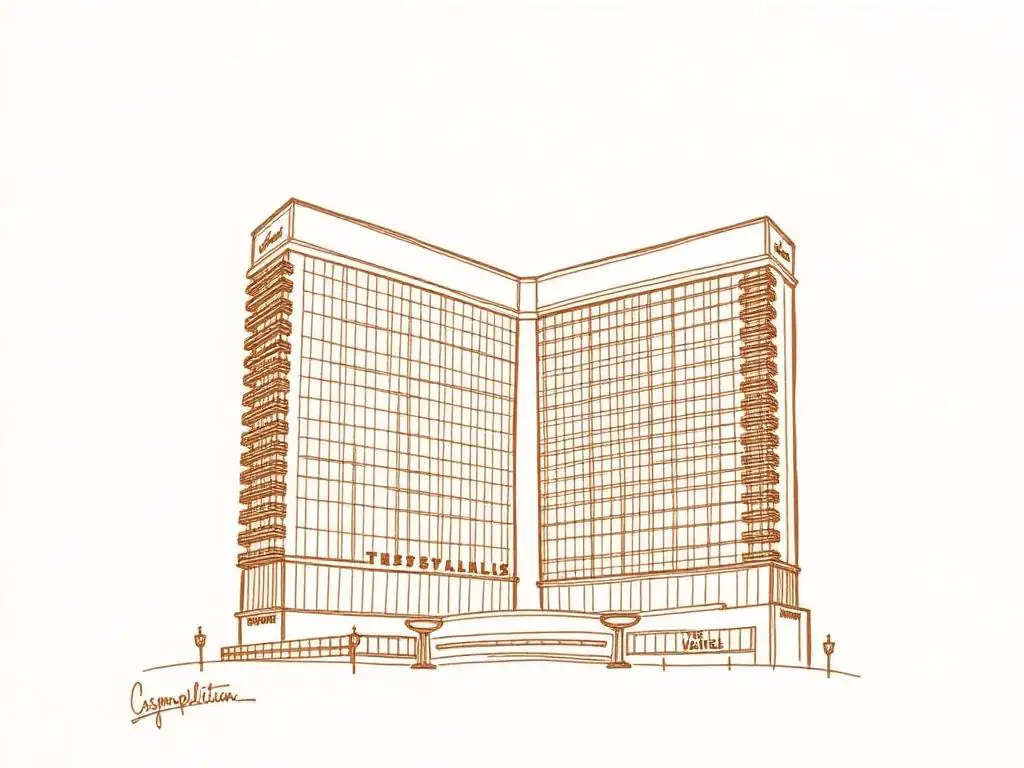 The Cosmopolitan of Las Vegas illustration