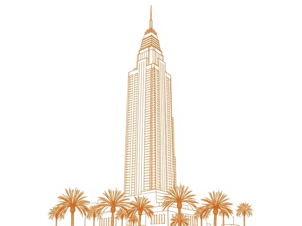 Fontainebleau Las Vegas illustration