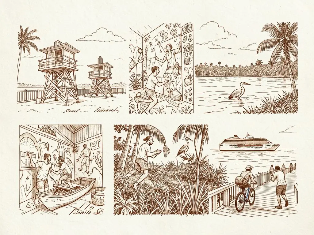 Miami 100 other things to do illustration