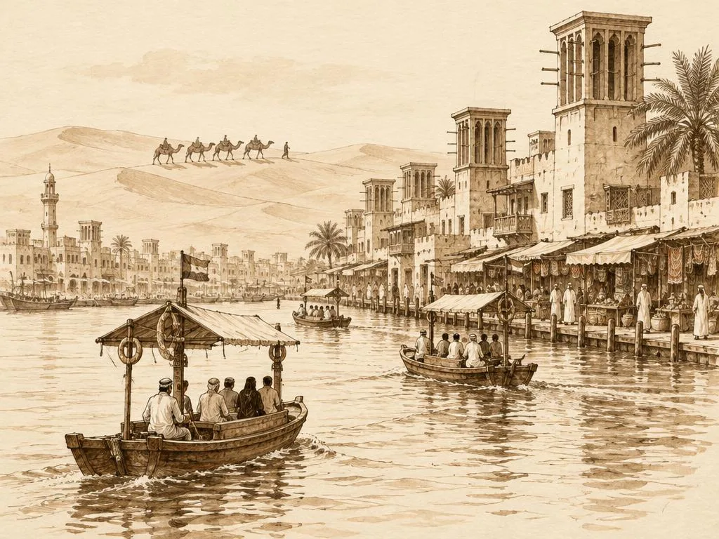 Dubai 100 other things to do illustration