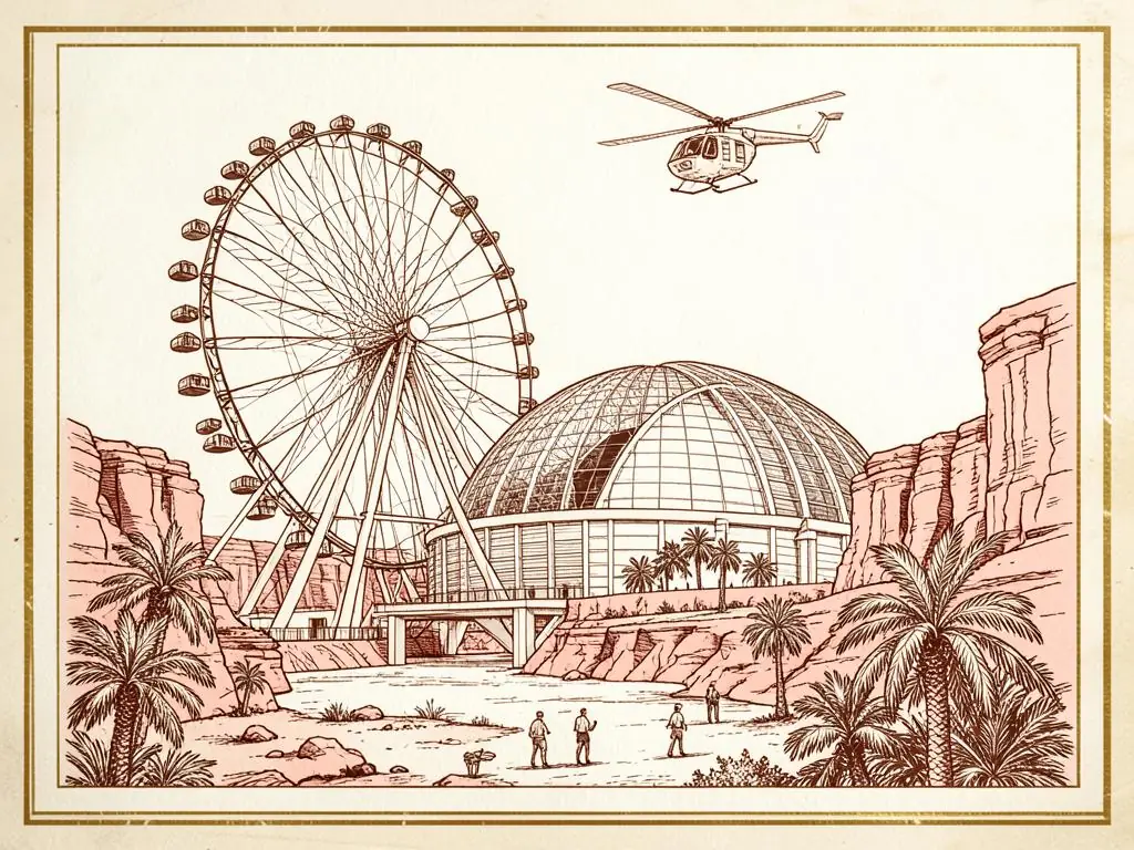 Las Vegas 100 other things to do illustration