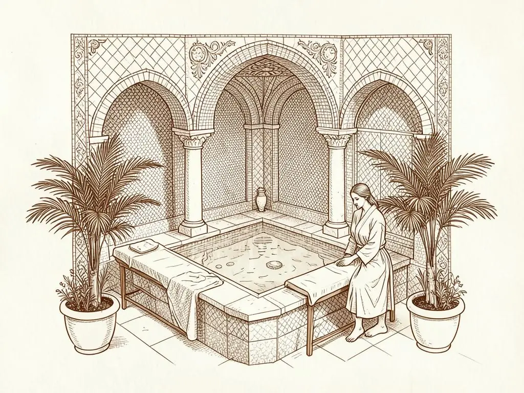 Paris health & wellness illustration