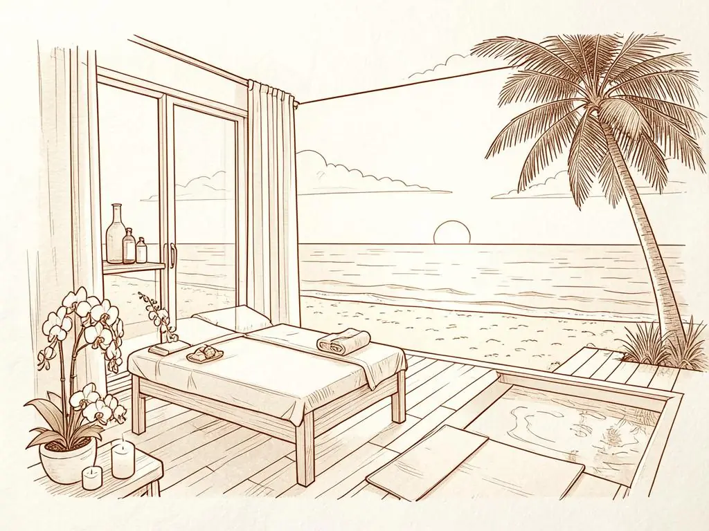 Miami health & wellness illustration