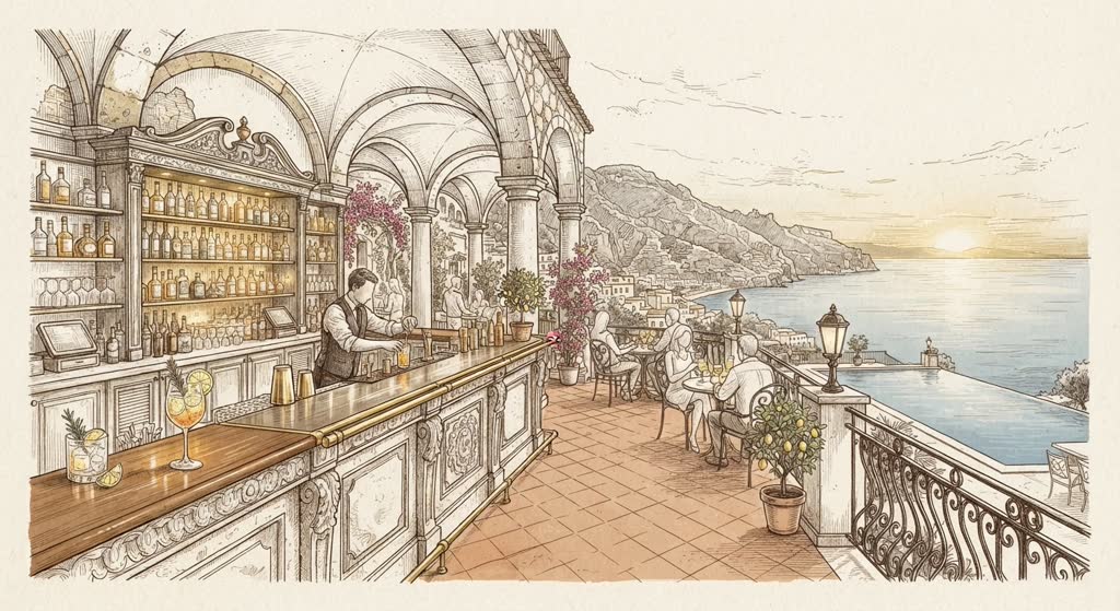 Belvedere Bar at Caruso
