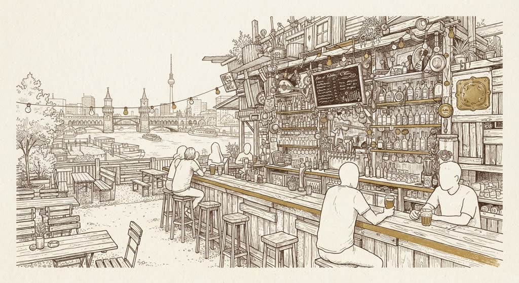 Bar at Kater Blau