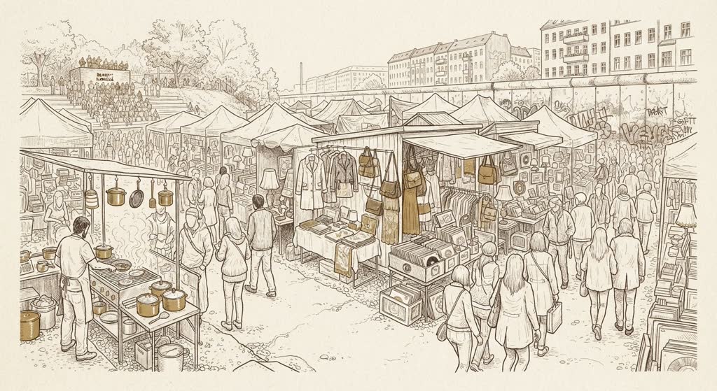 Mauerpark Flea Market