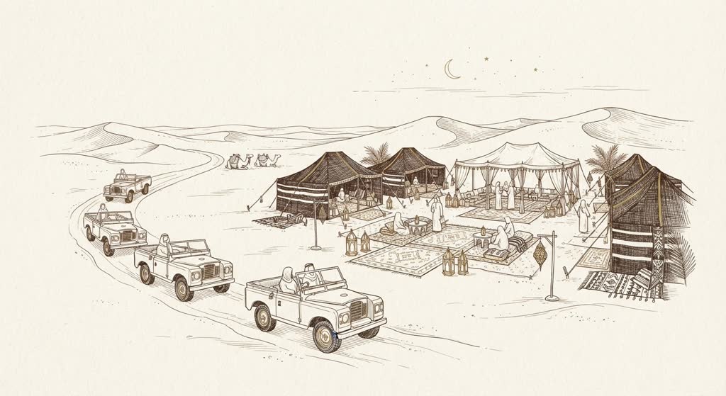 Platinum Heritage Desert Weddings illustration
