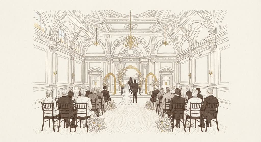 Chelsea Old Town Hall illustration