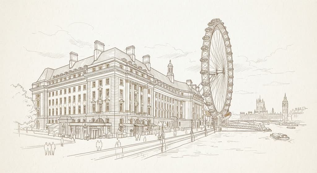 Premier Inn London County Hall illustration