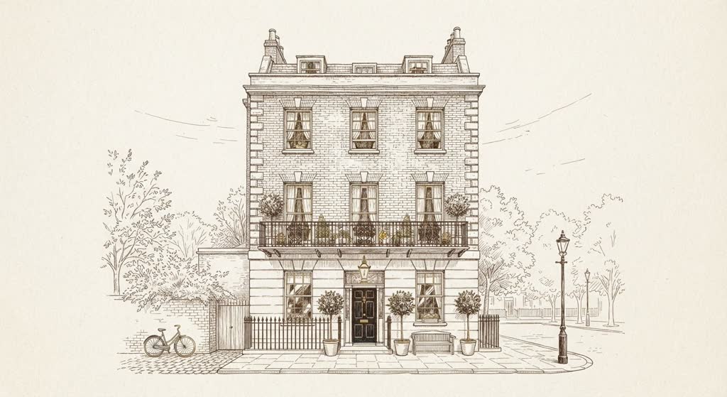 The Zetter Townhouse illustration