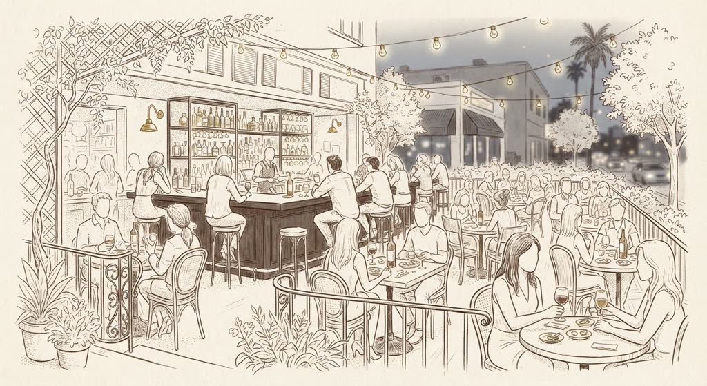Cache Cache Bistro illustration