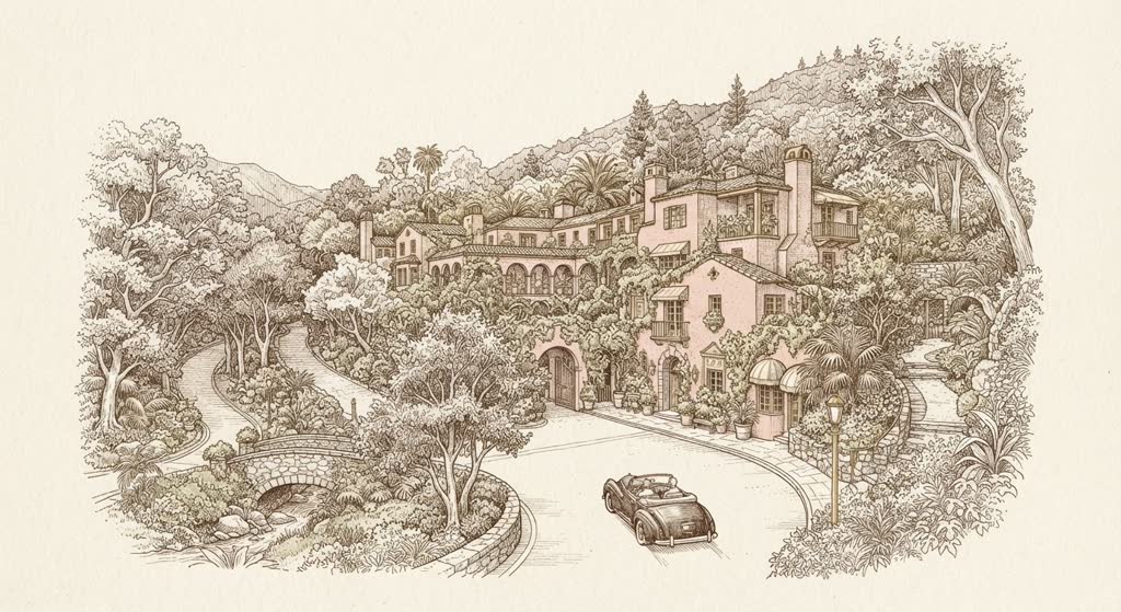 Hotel Bel-Air illustration