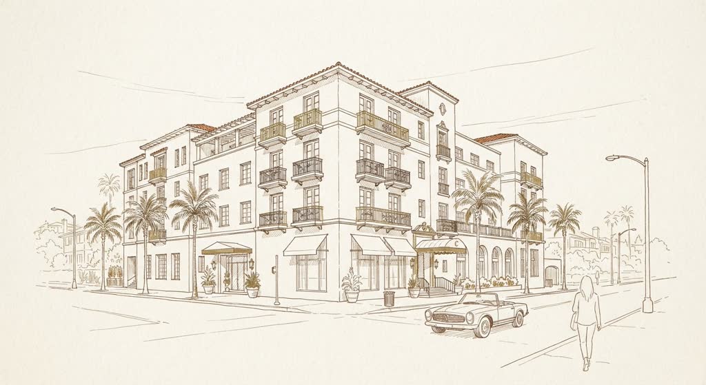 Mr. C Beverly Hills illustration