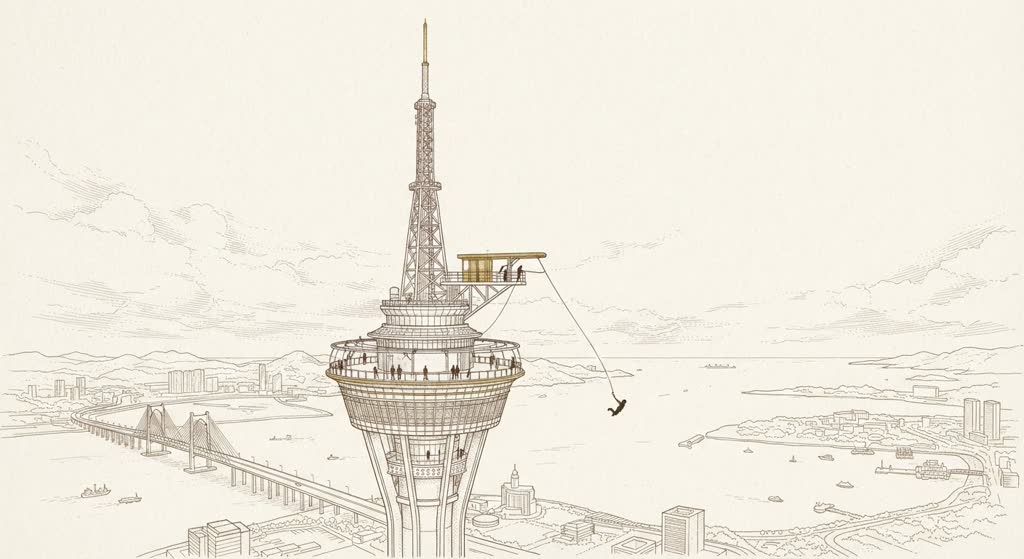 Macau Tower Skywalk & Bungy