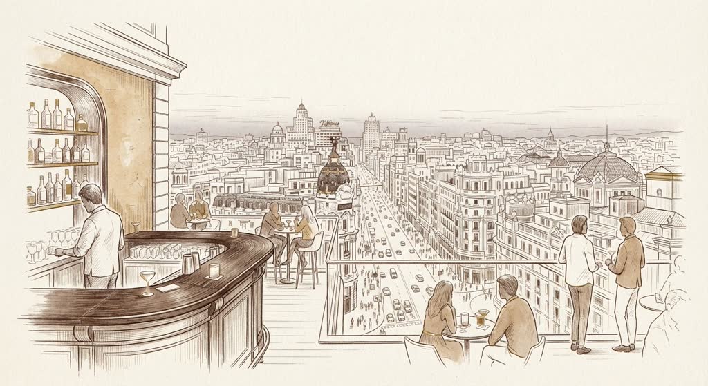 The Roof at Círculo de Bellas Artes