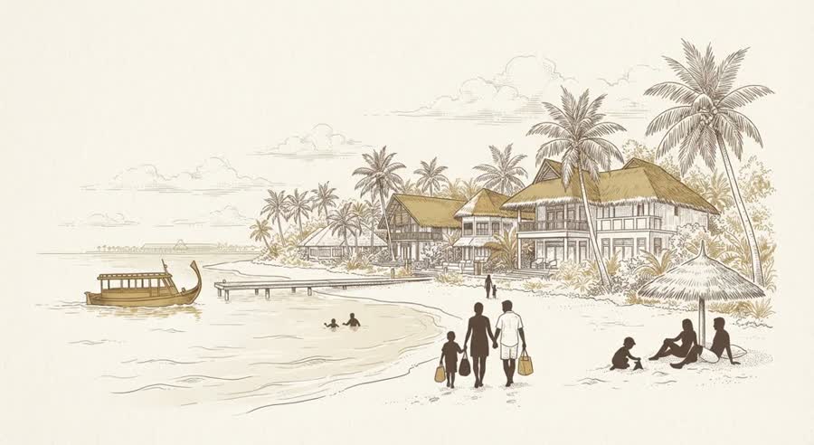 Kurumba Maldives illustration