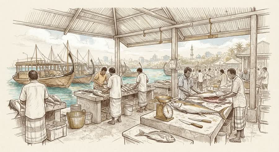 Male Local Fish Market
