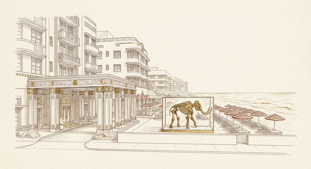 Faena Hotel Miami Beach illustration