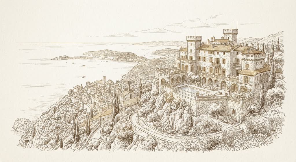 Château de la Chèvre d'Or illustration