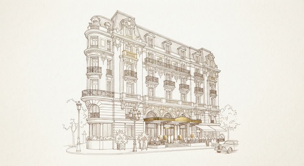 Hôtel Métropole Monte-Carlo illustration