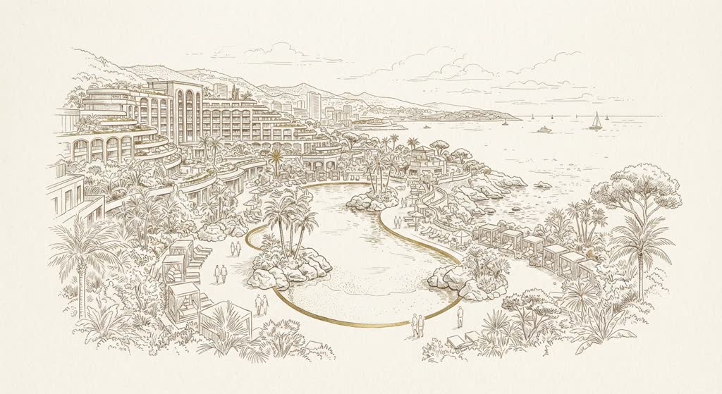 Monte-Carlo Bay Hotel & Resort illustration