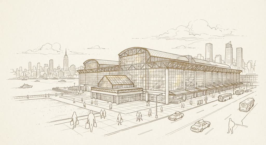 Javits Center illustration