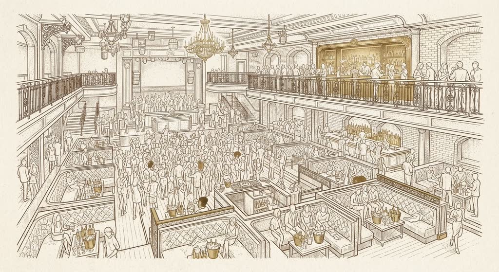 Marquee New York illustration