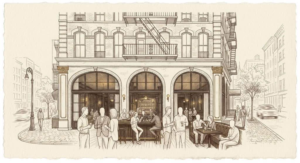 The Ludlow Hotel illustration