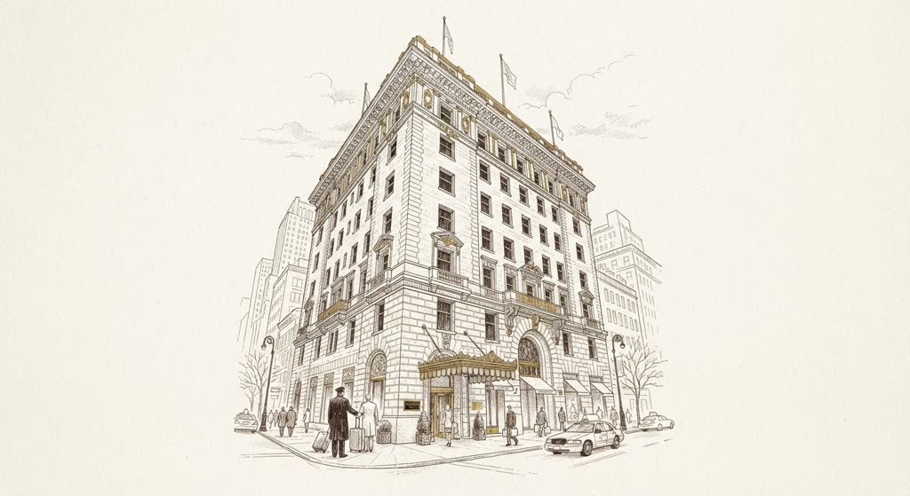 The Peninsula New York illustration