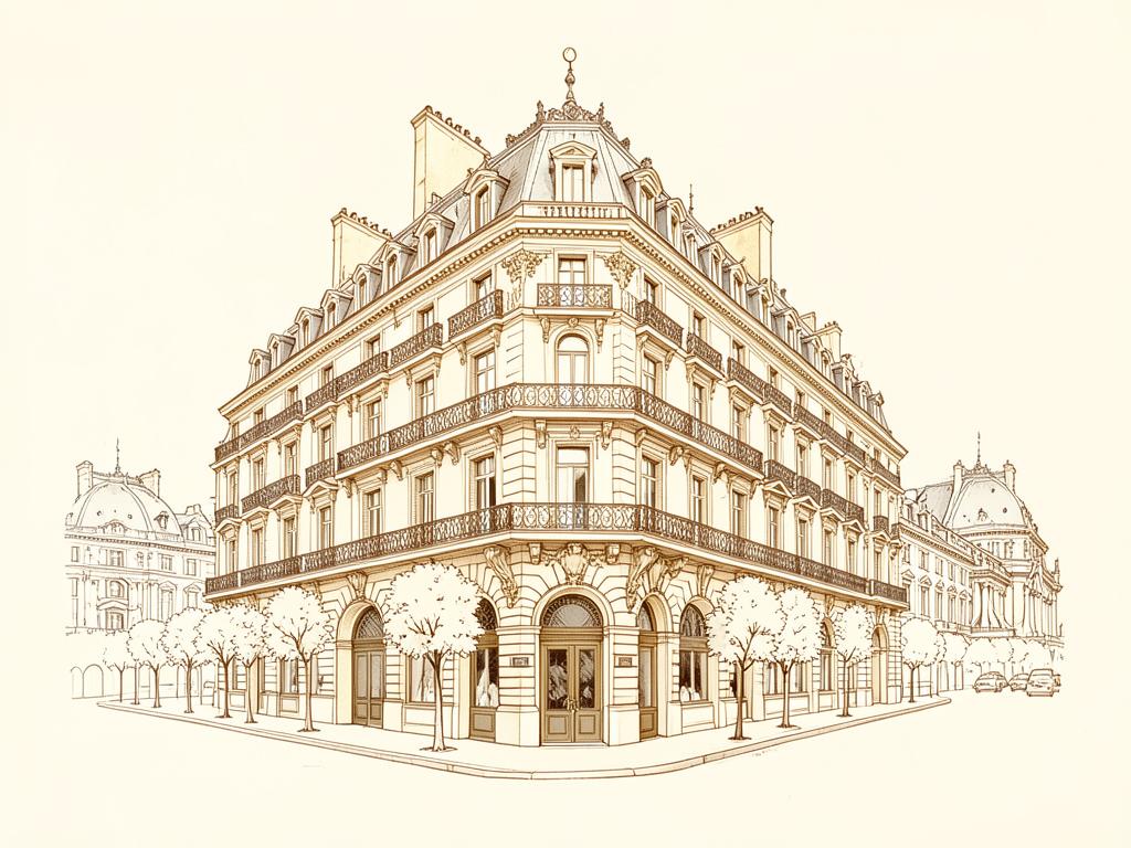 Hôtel Regina Louvre illustration